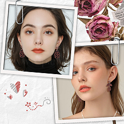 50 шт. деревянная фурнитура для сережек-гвоздиков&nbsp;FIND-SP0001-19C