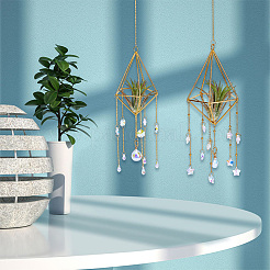 3 шт. латунные кабельные цепи подвесные украшения&nbsp;HJEW-OC00179