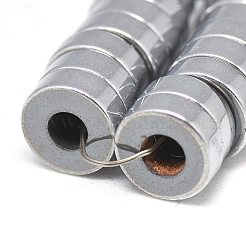 Гальванизировать немагнитных синтетический гематит бисер пряди&nbsp;G-T061-10A