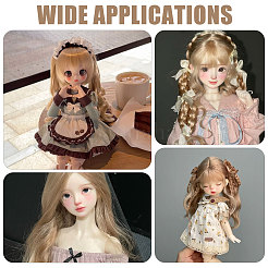 1 шт. парик из химического волокна&nbsp;AJEW-CA0005-13B