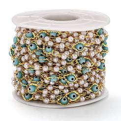 Латунные цепочки ручной работы&nbsp;CHC-L039-44F-G