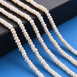 Нити из натурального культивированного пресноводного жемчуга&nbsp;LS-PEAR-N010-005