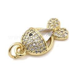 Латунные микро проложить кубического циркония подвески&nbsp;KK-C137-08G