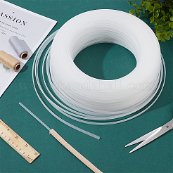 Пластиковый обшивочный шитьё свадебное платье ткань&nbsp;DIY-WH0170-44