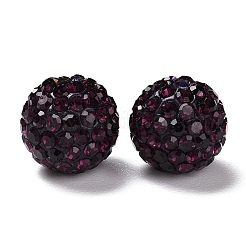 Бусины с класс А стразами&nbsp;RB-B027-28