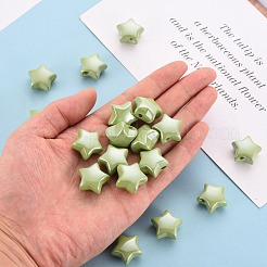 Непрозрачные акриловые бусины&nbsp;MACR-S372-02B-83