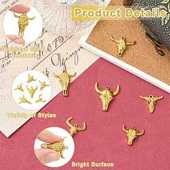 6 шт. 6 стиля подвески из нержавеющей стали 304&nbsp;STAS-CJ0003-33