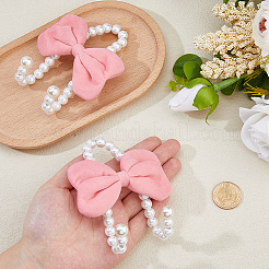 2шт пластиковый искусственный жемчуг автомобильный крючок&nbsp;AJEW-WH0270-848