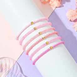 Розовая цветовая палитра&nbsp;BJEW-MZ00102-01