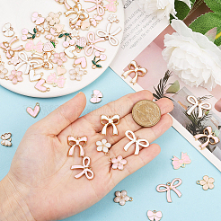 80шт 20 стиля подвески из сплава с эмалью&nbsp;ENAM-SC0007-06