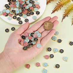 Подвески из позолоченного сплава&nbsp;ENAM-SZ0001-05G