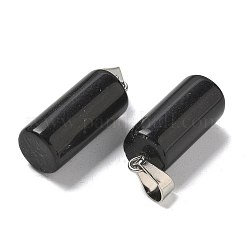 Природные подвески обсидиана&nbsp;G-B127-17P-07