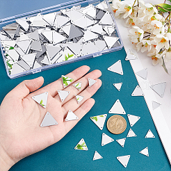 300 шт. 3 стиля пришивных зеркальных стразов&nbsp;DIY-PH0013-82