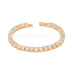 Спортивная тематика простой модный настоящий теннисный браслет из латуни с позолотой 24 карат&nbsp;JB52B