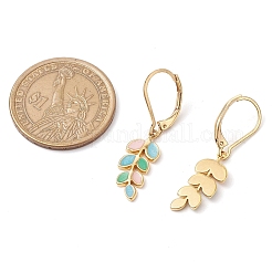 Серьги-гвоздики с эмалированным креплением из нержавеющей стали 304&nbsp;EJEW-JE06261