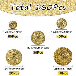 160 шт. 10 вида блестящих пенопластовых шариков&nbsp;DIY-SP0005-58B