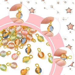 40 шт. подвески из смолы градиентного цвета&nbsp;PALLOY-FS00029