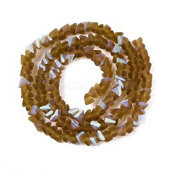 Матовые прозрачные стеклянные бусины&nbsp;LS-GLAA-N054-4mm-05