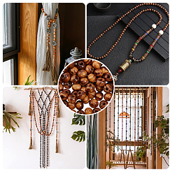 360 шт. Бусины из натурального дерева&nbsp;WOOD-OC0004-29A