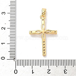 Латунные микро проложить кубического циркония подвески&nbsp;KK-A281-26E-G