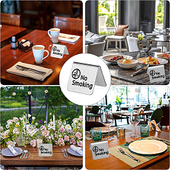 201 знак из нержавеющей стали о запрете курения&nbsp;AJEW-CP0010-35A