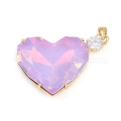 Латунные микро проложить кубического циркония подвески&nbsp;KK-B150-29G-03