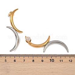 Серьги-гвоздики из нержавеющей стали 304 для женщин&nbsp;EJEW-K310-03GP