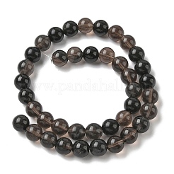 Натуральные ледяные обсидиановые бусинки&nbsp;G-P590-A03-10mm-02