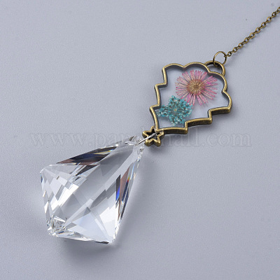 Хрустальная люстра призмы AJEW-G025-D05-1