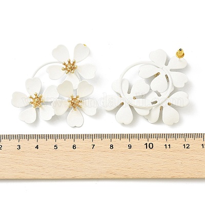 Серьги сплава&nbsp;LS-EJEW-K304-06-1