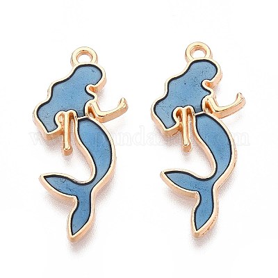 Подвески из эмали и сплава&nbsp;ENAM-N054-021E-1