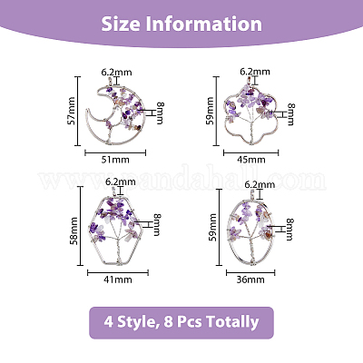 8 шт. 4 стиля&nbsp;G-DC0001-26-1