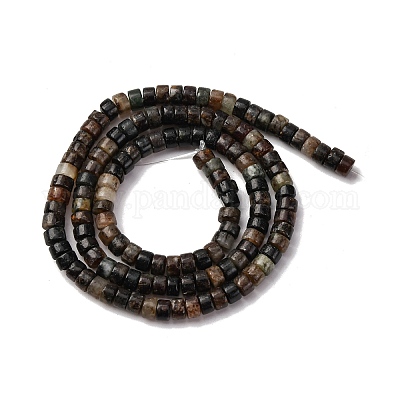 Природного биотита нитей бисера&nbsp;G-L624-I12-2x4mm-1