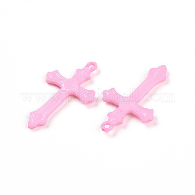 Непрозрачные акриловые подвески&nbsp;SACR-WH0017-01E-1