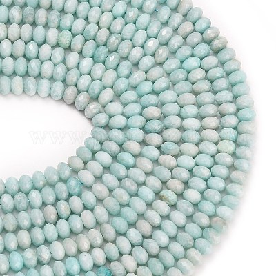 Природных амазонит бисер нитей&nbsp;G-C280-A17-02-1
