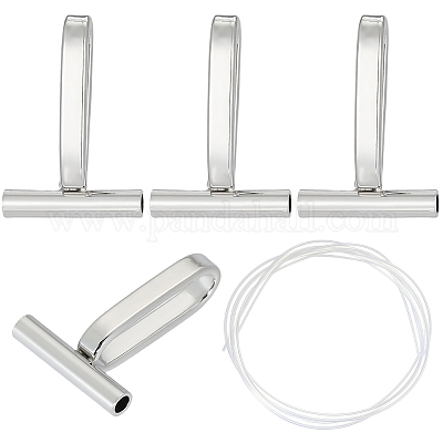 Сплав брошь конвертировать ожерелья подвеска крючки&nbsp;FIND-SC0019-04LG-1