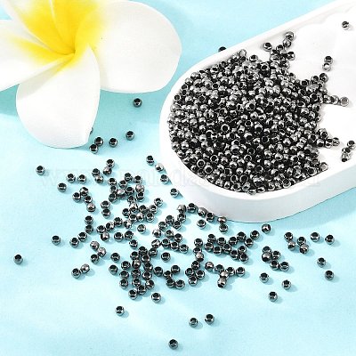 Зажимные бусины из латуни&nbsp;E002-B-1