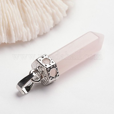 Пули латунные подвески с драгоценными камнями&nbsp;G-F218-10J-1