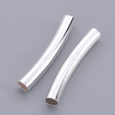 Изогнутые бисера латунной трубки&nbsp;EC299-S-1