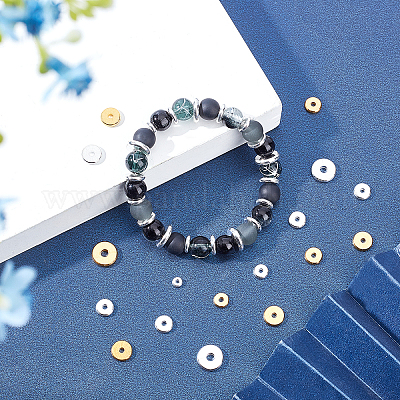 Spacer бисер латунные&nbsp;KK-PH0001-40-1