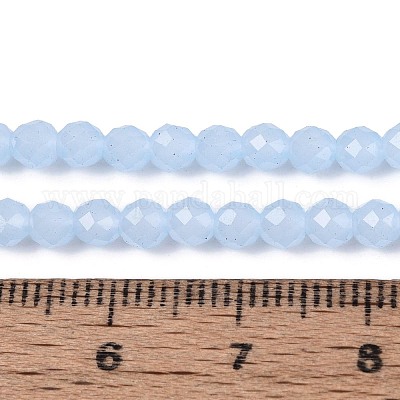 Стеклянные бусины&nbsp;GLAA-T028-4mm-11F-1