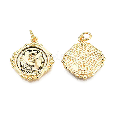 Латунные подвески&nbsp;KK-N233-399-1