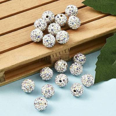 Бусины со стразами&nbsp;RB-N006-18-1