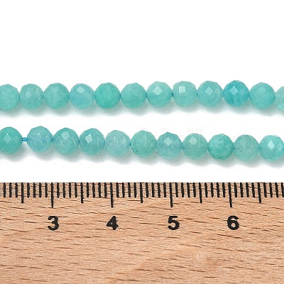 Природных амазонит бисер нитей&nbsp;G-B168-A13-5mm-1