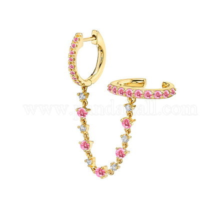 Латунные кубических серьги циркония обруч FS-WGC777E-06-1