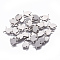 Tarnish Resistant 201 Stainless Steel Charms, Fish, Stainless Steel Color, 10x9x1mm, Hole: 1.4mm