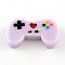 Resin Cabochons, Game Controller, Plum, 18x28.5~29x5mm