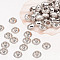 Rondelle Tibetan Silver Spacer Beads, Lead Free & Nickel Free & Cadmium Free, Platinum Color, about 5.5mm thick, Hole: 2.3mm