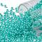 TOHO Round Seed Beads, Japanese Seed Beads, (920) Ceylon Light Sea Green, 8/0, 3mm, Hole: 1mm, about 10000pcs/pound