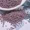 MIYUKI Delica Beads, Cylinder, Japanese Seed Beads, 11/0, (DB0758) Matte Opaque Mauve, 1.3x1.6mm, Hole: 0.8mm, about 10000pcs/bag, 50g/bag